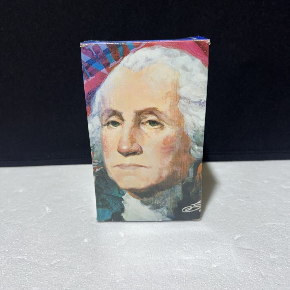 Vintage Avon President George Washington Decanter Full Collectable - W/ Box